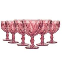 Jogo De Taça Coquetel Diamante Lilas 310 ML - Class Home