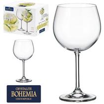 Jogo De Taca De Cristal Gin Com 2 Unidades Bohemia 620ml