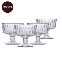 Jogo de Taça de Sobremesa 4 peças 280ml de Vidro