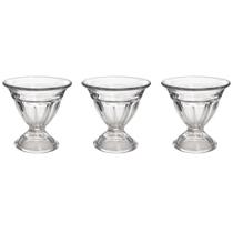 Jogo De Taça De Sorvete Marguerite 150 ml 3 Peças Jogo De Taça De Sorvete Marguerite 150 ml 3 Peças