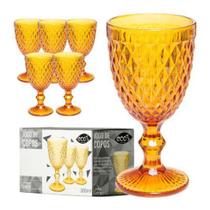 Jogo de Taça de Vidro Estrela 300ML 6pcs SK20006