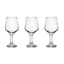 Jogo De Taça De Vidro Stylus 300 ml 3 Peças Jogo De Taça De Vidro Stylus 300 ml 3 Peças