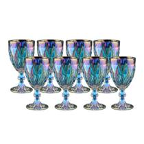 Jogo de taça Diamante Vidro Água Vinho Furta cor 340ml 8 Uni Jogo de taça Diamante Vidro Água Vinho Furta cor 340ml 8 Uni