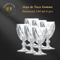 Jogo de Taça Gamma Diamond 340 ml 6 pcs