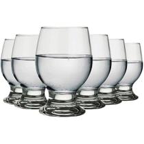 Jogo De Taça Para Água 250Ml Paulista 6 Peças - Transparente Nadir Jogo De Taça Para Água 250Ml Paulista 6 Peças - Transparente Nadir