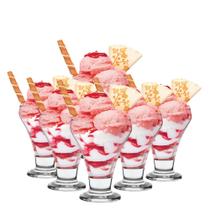 Jogo de Taça Vidro Valentine Sobremesa 300ml, 6pcs- Ruvolo