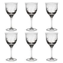 Jogo de taças água em cristal Strauss 520ml 6 peças