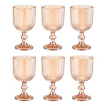 Jogo de Taças Cameratta Ambar Luster 365 ml com 6 Peças Lhermitage