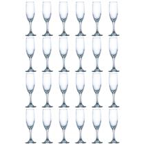 Jogo de Taças Champagne 180ml de Vidro New Year 2024 - 24Un