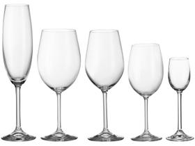 Jogo de Taças Cristal 30 Peças Bohemia Gastro Jogo de Taças Cristal 30 Peças Bohemia Gastro