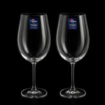 Jogo de Taças Cristal 650ml Luxo com 6 Peças para Vinho Mesa Posta Jogo de Taças Cristal 650ml Luxo com 6 Peças para Vinho Mesa Posta