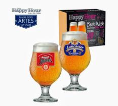 Jogo De Taças De Cerveja Beer Happy Hour 380 Ml - Ruvolo