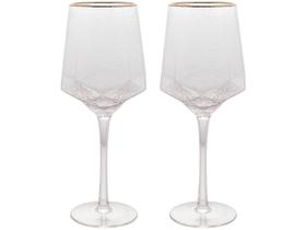 Jogo de Taças De Champagne Vinho Espumante Cristal 600ml 2Un Jogo de Taças De Champagne Vinho Espumante Cristal 600ml 2Un