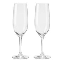 Jogo de Taças de Champanhe de Cristal com Titânio Dom Paris 235ml 2 peças - Seu Lar Jogo de Taças de Champanhe de Cristal com Titânio Dom Paris 235ml 2 peças - Seu Lar