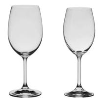 Jogo de Taças De Cristal Bohemia Para Vinho Roberta 12 Peças