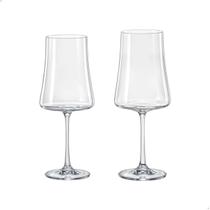 Jogo de Taças De Cristal Bohemia Para Vinho Xtra 12 Peças Jogo de Taças De Cristal Bohemia Para Vinho Xtra 12 Peças