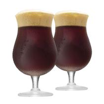Jogo de Taças de Cristal Double Bock para Cerveja 645ml 2pcs Ruvolo