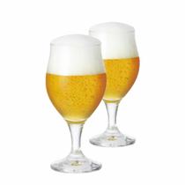 Jogo de Taças de Cristal Elsab para Cerveja 340ml 2pcs Ruvolo Jogo de Taças de Cristal Elsab para Cerveja 340ml 2pcs Ruvolo
