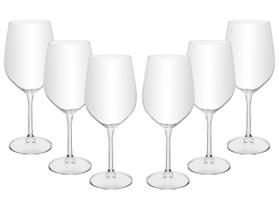 Jogo de Taças de Cristal para Vinho 480ml 6 Peças Wolff Crex
