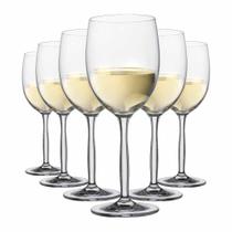 Jogo de Taças de Cristal Ritz para Vinho Branco 335ml, 6pcs Ruvolo