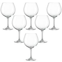 Jogo de Taças de Gin de Cristal com Titânio Versat 680ml 6 peças - Seu Lar