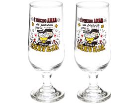 Jogo de Taças de Vidro 310ml 2 Peças Jogo de Taças de Vidro 310ml 2 Peças