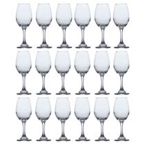 Jogo de Taças de Vidro Água E Vinho Tinto 365ml Luxo - 18 UN
