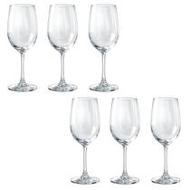 Jogo de Taças de Vidro Água Vinho 440ml 6pcs Kristalli