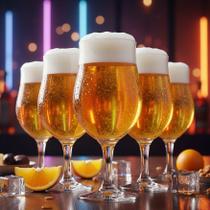 Jogo de Taças de Vidro Berlin 330ml 6 Pcs Ruvolo Jogo de Taças de Vidro Berlin 330ml 6 Pcs Ruvolo