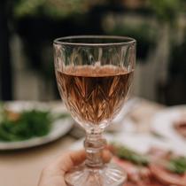 Jogo de Taças de Vidro Diamante 340 ml com 6 peças