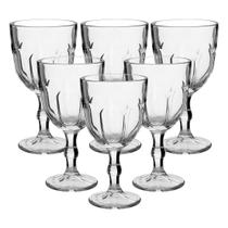 Jogo de Taças de Vidro Gavin Transparente Para Água Sucos