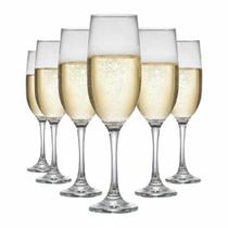Jogo de Taças de Vidro One Para Champanhe 200ml 6 Pcs Ruvolo