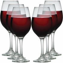 Jogo de Taças de Vidro One Para Vinho 385ml 6 Pcs Ruvolo