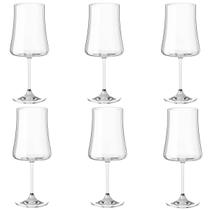 Jogo de Taças de Vinho 6 Peças Taças de Cristal Ecológico 460ml Haus Concept