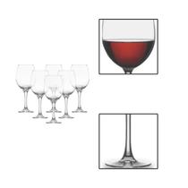 Jogo de Taças de Vinho Barone 385ml 6 Unidades Jogo de Taças de Vinho Barone 385ml 6 Unidades
