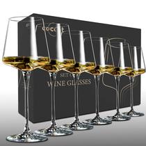 Jogo de Taças de Vinho coccot Crystal White Red Wine 550 mL, 6 unidades