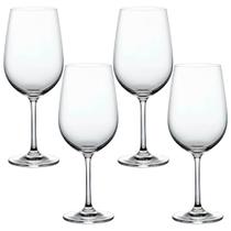 Jogo de Taças de Vinho de Cristal com Titânio Mendoza 480mL 4 peças - Seu Lar