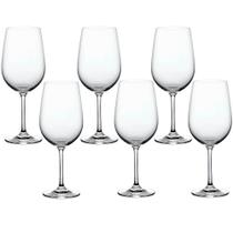 Jogo de Taças de Vinho de Cristal com Titânio Mendoza 480mL 6 peças - Seu Lar Jogo de Taças de Vinho de Cristal com Titânio Mendoza 480mL 6 peças - Seu Lar