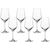 Jogo de Taças de Vinho de Cristal com Titânio Mendoza 540ml 6 peças - Seu Lar Jogo de Taças de Vinho de Cristal com Titânio Mendoza 540ml 6 peças - Seu Lar