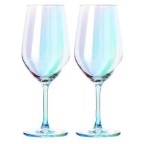 Jogo de Taças de Vinho de Cristal Furta Cor com Titânio Mendoza 460mL 2 peças - Seu Lar Jogo de Taças de Vinho de Cristal Furta Cor com Titânio Mendoza 460mL 2 peças - Seu Lar