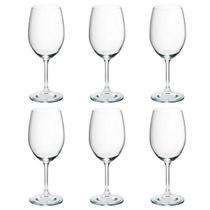 Jogo de taças de vinho em cristal Bohemia Roberta 350ml 6 peças