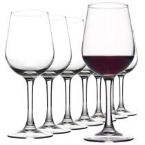 Jogo de Taças de Vinho FAWLES 8 Peças 460 ml Vidro Temperado Jogo de Taças de Vinho FAWLES 8 Peças 460 ml Vidro Temperado