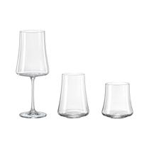 Jogo de Taças e Copos de Cristal Bohemia Xtra 18 Peças