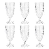 Jogo de taças em cristal Wolff Palm Tree 6 peças 450ml Jogo de taças em cristal Wolff Palm Tree 6 peças 450ml