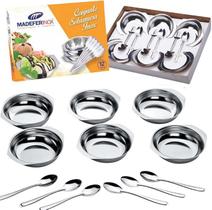 Jogo de taças inox para sobremesa Jogo de taças inox para sobremesa