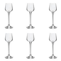 Jogo de taças licor Bohemia Amundsen 60ml 6 peças Jogo de taças licor Bohemia Amundsen 60ml 6 peças