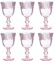 Jogo de Taças Luxx Ellegance 330ml Rose 06UND