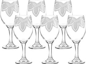 Jogo de Taças Luxx Ellegance 400ml 6 und La Cherrye Crystal