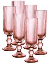 Jogo de Taças Luxx Gold Ellegance 160ml Crystal Rose Jogo de Taças Luxx Gold Ellegance 160ml Crystal Rose