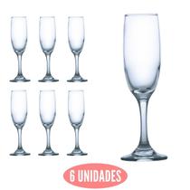 Jogo de Taças p Champagne 177ml Vidro Luxo Espumante Jogo de Taças p Champagne 177ml Vidro Luxo Espumante